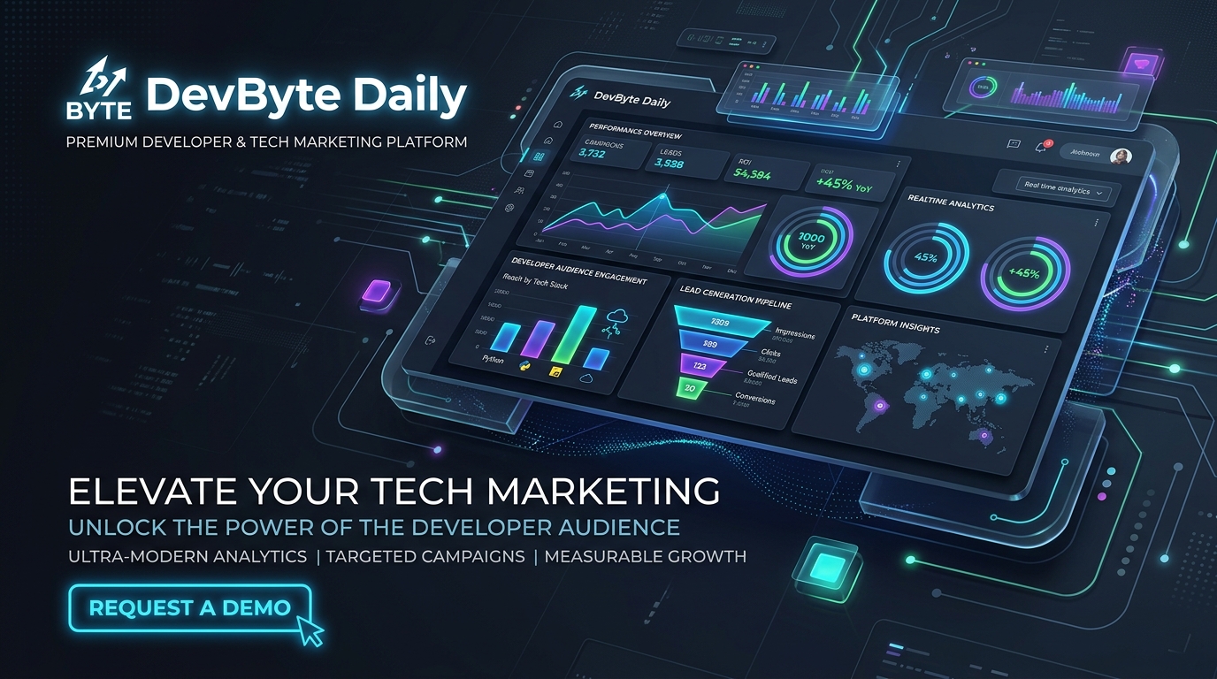 DevByte Daily Audience Graphics