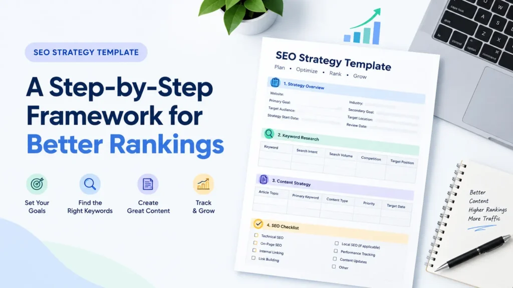 SEO strategy template