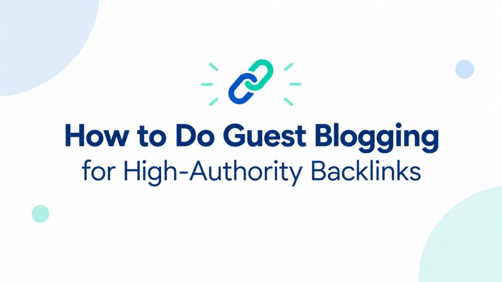 link building guest blogging