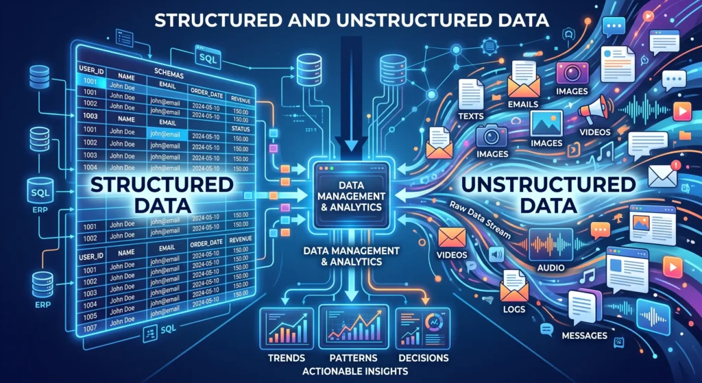 Structured vs Unstructured Data