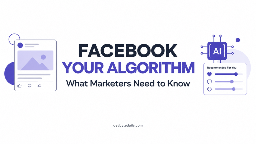 Facebook your algorithm feature
