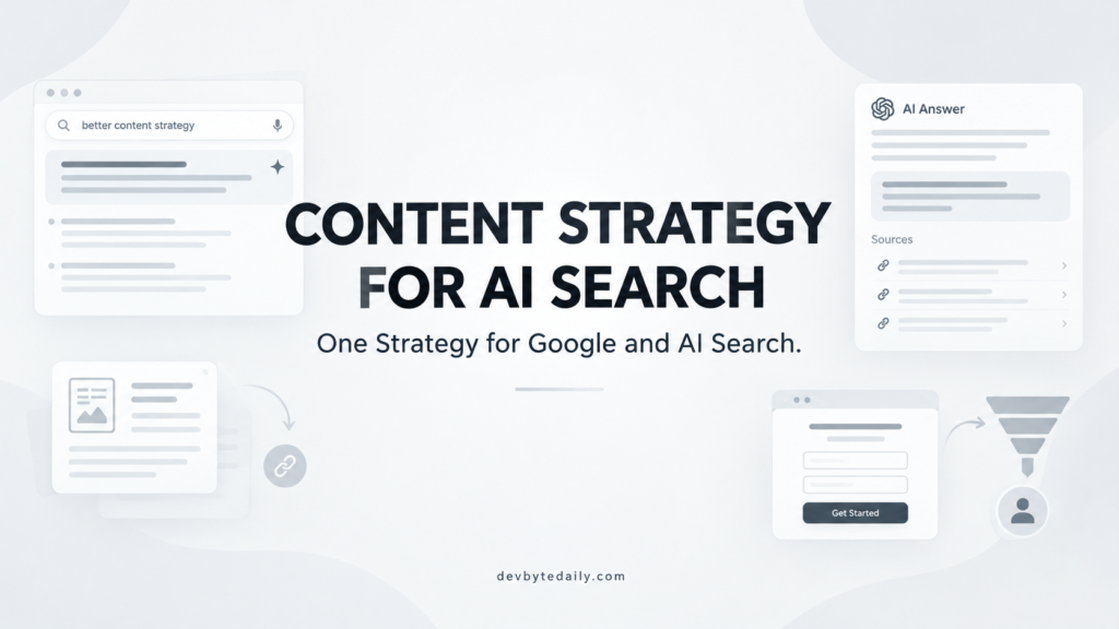 Content Strategy For AI Search